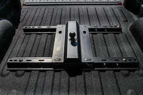 img 4 attached to 🚚 Enhance Your Towing Experience with EAZ LIFT 48554 Gooseneck Ball Plate - Perfect for 5th Wheel Rails (1 Pack)