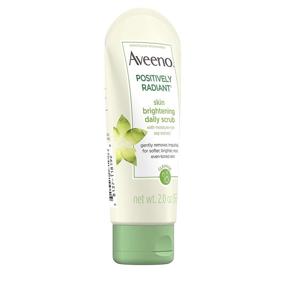 img 2 attached to Aveeno Positively Radiant Exfoliating Daily Facial Scrub, 2.0 oz - Skin Brightening Formula