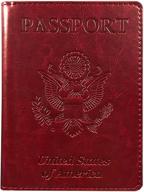 larpgears кожаный чехол для паспорта, защищающий от вакцинации, аксессуары для путешествий и паспортные обложки. логотип
