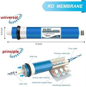 img 2 attached to 🚰 FS TFC Replacement: Advanced Universal Residential Filtration and Water Purification Solution