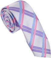 dan smith dae7c14a checkered microfiber men's accessories in ties, cummerbunds & pocket squares logo
