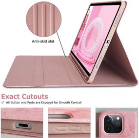 img 1 attached to ✨ iPad Keyboard Case Pro 11 - Detachable Bluetooth Keyboard for iPad Pro 11 inch (3rd/2nd/1st Gen) - Wireless Keyboard Case with Pencil Holder - 2020 iPad Pro 11 Keyboard Case in Pink