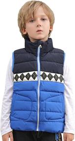 img 2 attached to M2C Quilted Contrast Sleeveless Boys' Clothing and Jackets & Coats