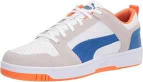 img 4 attached to 👟 PUMA Rebound High-Top Fashion Sneakers: White, Black, Gray Men's Shoes