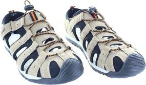 img 3 attached to Gola Shingle Outdoor Trekking Sandals: Durable Men's Shoes for Adventures