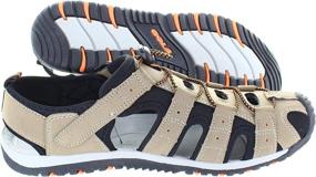 img 2 attached to Gola Shingle Outdoor Trekking Sandals: Durable Men's Shoes for Adventures