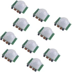 img 2 attached to DIYmall Pack of 10 HC-SR501 PIR Infrared IR Sensor Body Motion Modules - Arduino Raspberry Pi Compatible