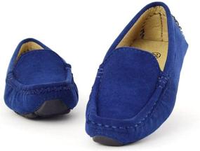 img 1 attached to 👧 DADAWEN Girls Loafers Oxford and Toddler Boys' Shoes: Stylish and Versatile Oxfords for Kids