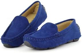 img 2 attached to 👧 DADAWEN Girls Loafers Oxford and Toddler Boys' Shoes: Stylish and Versatile Oxfords for Kids