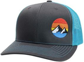 img 2 attached to Explore The Outdoors with WUE Trucker Hat - Stylish Snapback Hats for Men