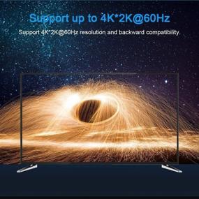 img 1 attached to Адаптер USB-C 3.1 Female to HDMI Male: Thunderbolt 3, 4K 60 Гц вход Type C в выход HDMI для MacBook и др.