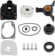 🚤 johnson evinrude 40hp 50hp outboard water pump impeller kit - replacement parts with housing, sierra 18-3454, 438592, 433548, 433549, 777805 by nakao logo