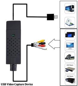 img 3 attached to Преобразователь VHS в цифровой формат USB 2.0 - Запись VHS на цифровой носитель на Windows, Linux, Mac и Android