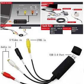 img 2 attached to Преобразователь VHS в цифровой формат USB 2.0 - Запись VHS на цифровой носитель на Windows, Linux, Mac и Android