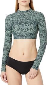 img 2 attached to BCBGeneration Womens Rashguard Swimsuit XX Small Women's Clothing