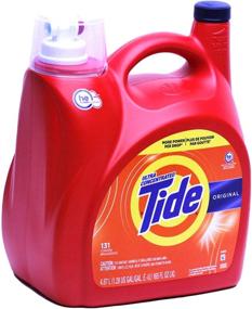 img 2 attached to 🧼 Tide High Efficiency Ultra Concentrated Original Liquid Laundry Detergent - 131 Loads | 4.87L/165 Fl. Oz