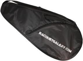 img 1 attached to Deluxe Tennis Racquet Cover Pocket