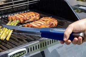 img 3 attached to Cuisinart Outdoor Grilling CGS-233NA Tool Set: 3-Piece Navy Set for Ultimate Grilling Experience