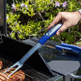 img 2 attached to Cuisinart Outdoor Grilling CGS-233NA Tool Set: 3-Piece Navy Set for Ultimate Grilling Experience