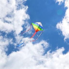 img 2 attached to 🪁 Simxkai Kite Kids Beginners Toddlers: Perfect Introduction to Flying for Children