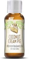 🥥 good essential coconut cream pie scented oil: premium grade 1oz aromatherapy fragrance for soaps, candles, slime, lotions & more! logo