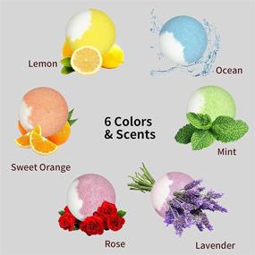 img 2 attached to 30-Piece Bath Bomb Set for Women, Men, and Kids | Natural Organic Handmade Bath Bombs | Moisturizing Fizzy Spa for Dry Skin | Perfect Gift for Girls, Boys, Birthday, Valentine's Day, and Christmas