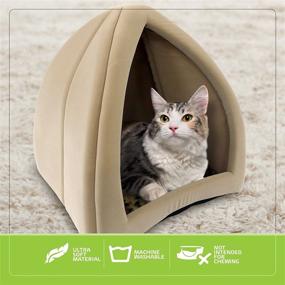 img 1 attached to 🐱 Experience the Ultimate Coziness with Purrfect Tent - Your Cat's Dream Bed!