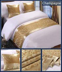 img 2 attached to Twelve Champagne Bedspreads Decorations 19 7X82 7In