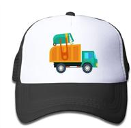 🚛 fun and adjustable cartoon garbage truck baseball accessories for boys logo
