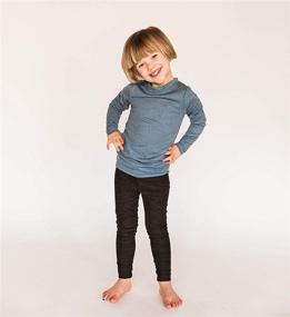 img 2 attached to 👖 POPINJAY Workout Leggings in Charcoal Heather - Girls' Clothing and Leggings