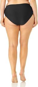 img 2 attached to Catalina Plus-Size High Waist Bikini Swim Bottom Swimsuit - For Women Seeking Flattering Style and Comfort