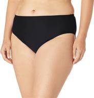 catalina plus-size high waist bikini swim bottom swimsuit - for women seeking flattering style and comfort logo