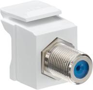 leviton 41084 fwf quickport adapter nickel plated logo