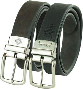 img 4 attached to Columbia 双面皮带 男士休闲牛仔裤，双面绑带 Stretch Medium Men's Accessories in Belts