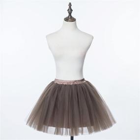 img 2 attached to PerfectDay Womens Ballet Multi Layer Petticoat Sports & Fitness for Other Sports