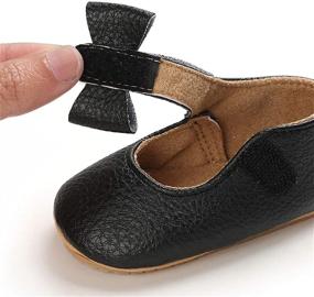 img 2 attached to BENHERO Baby Girls Shoes: Stylish 👶 Infant Mary Jane Flats for Princesses and Weddings
