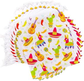 img 4 attached to 🎉 Пакеты для вечеринки «Фиеста Пятого Мая» с завязкой для детских дней рождения - упаковка из 12 штук