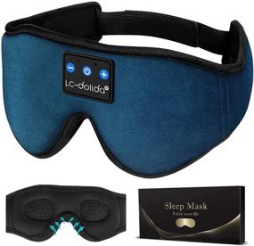 img 4 attached to LC-Dolida Sleeping Headphones Bluetooth Eye Mask