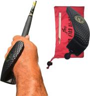 🏌️ golf swing aids: lock-in golf grip v3.0 - training aid for improved golf grip, wrist hinge, and swing technique logo