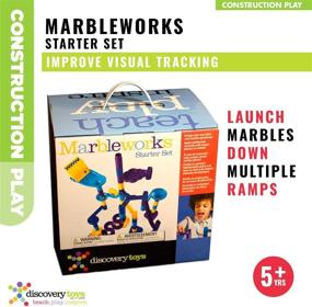 img 2 attached to 🔮 MARBLEWORKS Marble Starter Set by Discovery Toys