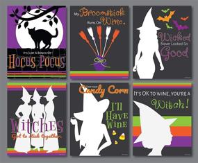 img 1 attached to Bewitching Halloween Stickers Decorations Haunted