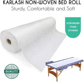 img 2 attached to Karlash Disposable Woven Sheet Massage Wellness & Relaxation and Massage Tools & Equipment