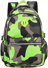 img 4 attached to OuTrade Backpack Daypack Camouflage Girls Camouflage