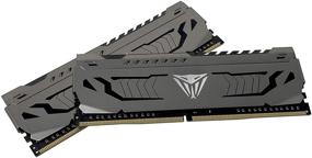 img 2 attached to 💪 Patriot Viper Steel DDR4 16GB (2 x 8GB) 3600MHz Kit - PVS416G360C8K: High Performance RAM for Speedy Computing