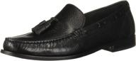 premium hampton leather men's shoes and loafers: driver club usa collection logo