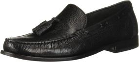 img 4 attached to Premium Hampton Leather Men's Shoes and Loafers: Driver Club USA Collection