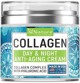 img 4 attached to 🌟 Revitalize and Protect Your Skin with Collagen Cream - Day & Night Anti-Aging Moisturizer, Made in USA, Enriched with Hyaluronic Acid & Vitamin C - Cleanse, Moisturize, and Nourish Skin