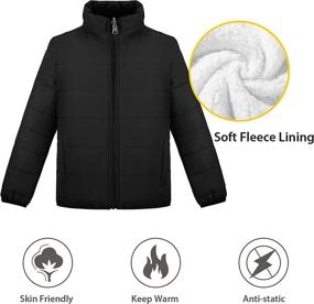 img 1 attached to 🧥 Optimized Search: Wantdo Boy's 3-in-1 Waterproof Ski Jacket | Warm Winter Snow Coat | Fleece Softshell Jacket | Raincoat