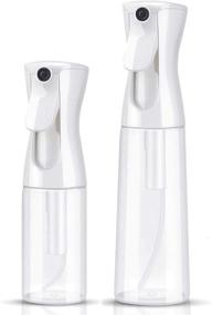 img 4 attached to 🔁 Multi-purpose 2-in-1 Hairstyling, Cleaning, Ironing & Gardening Bottle (32 Ounce, Clear)