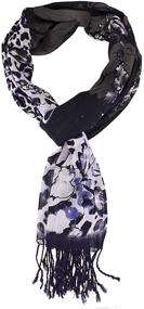 img 1 attached to Christian Audigier 60X40 Chain Scarf Women's Accessories in Scarves & Wraps